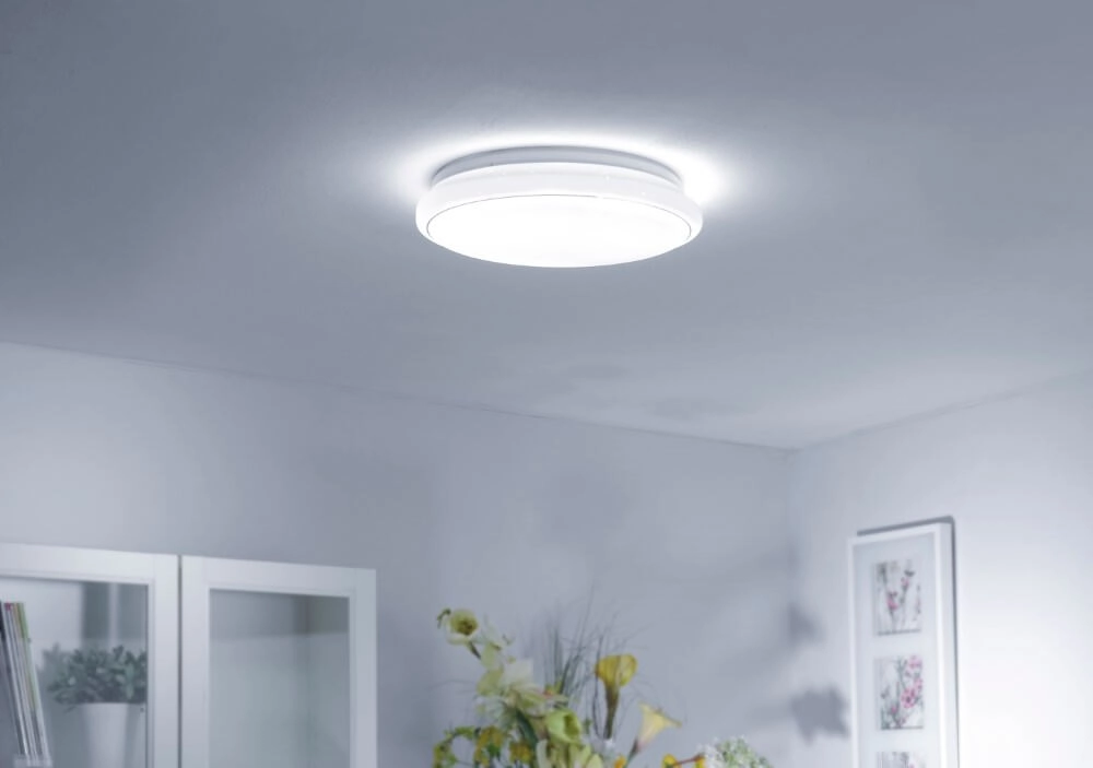 Ceiling light Jupiter 59cm - 3000-5000K star effect white Just Light 4043689933203