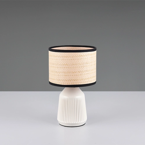 Table lamp Formentera Ø 16cm white Trio 4017807692105