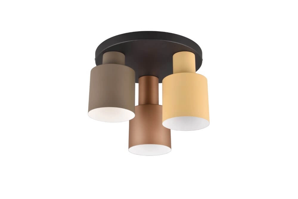 Designer ceiling lamp Agudo 3-light