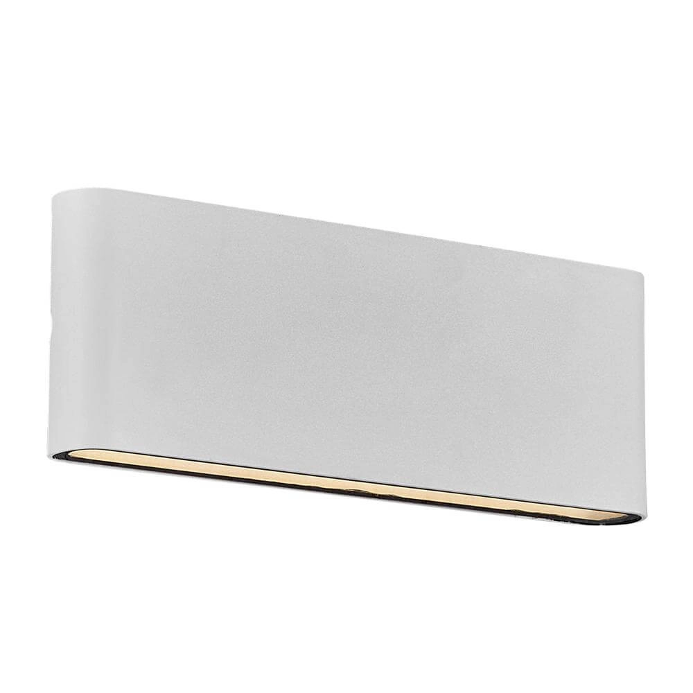 Sleek design wall lamp Kinver white 26cm