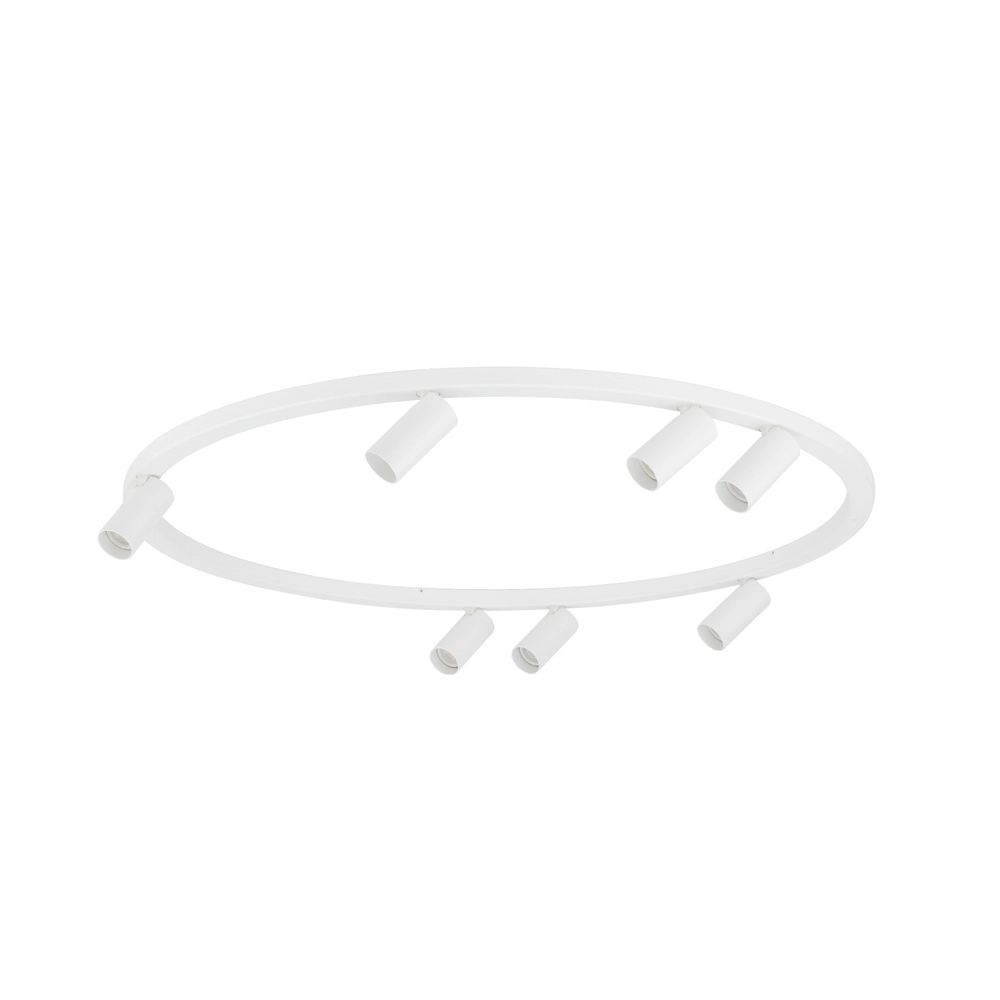 Circle surface-mounted spotlights Fourty 7x GU10 - white Lyora 5903139119450