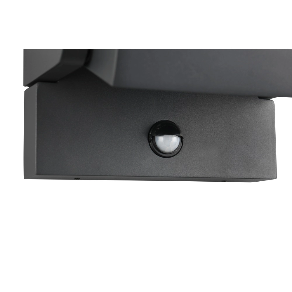 Directional wall lamp Kansas anthracite with sensor Trio 4017807603576