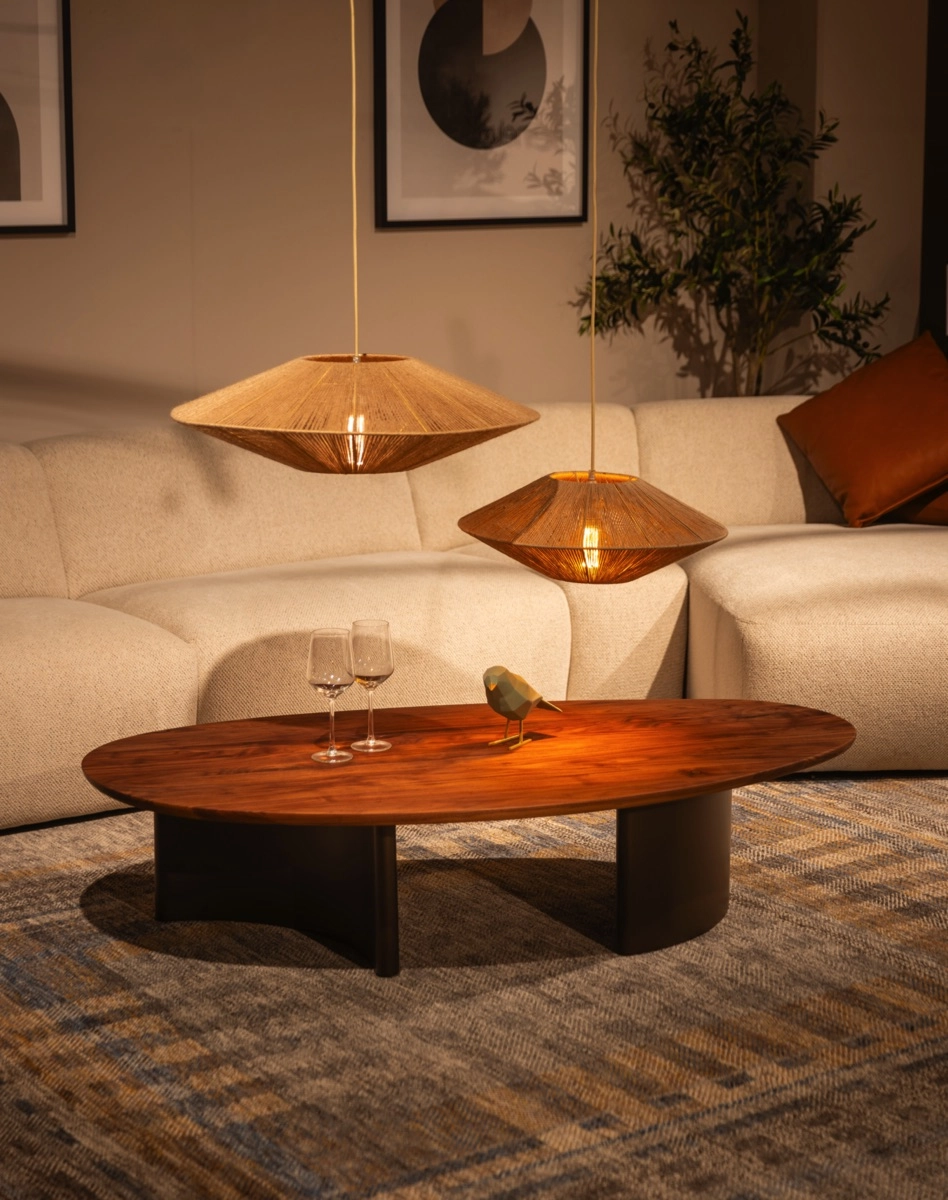 Rattan pendant lamp Milou Ø 65cm ETH 8720195311218