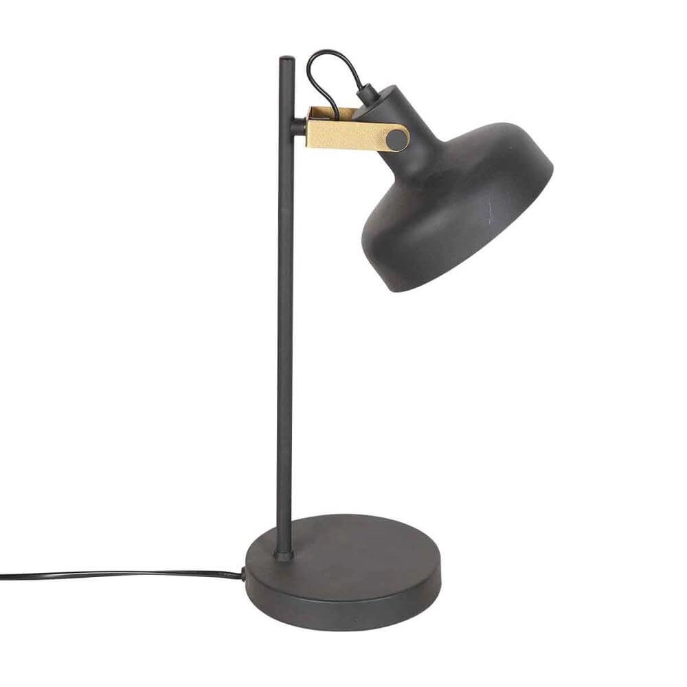 Table lamp Prato black with gold Steinhauer 8712746176391