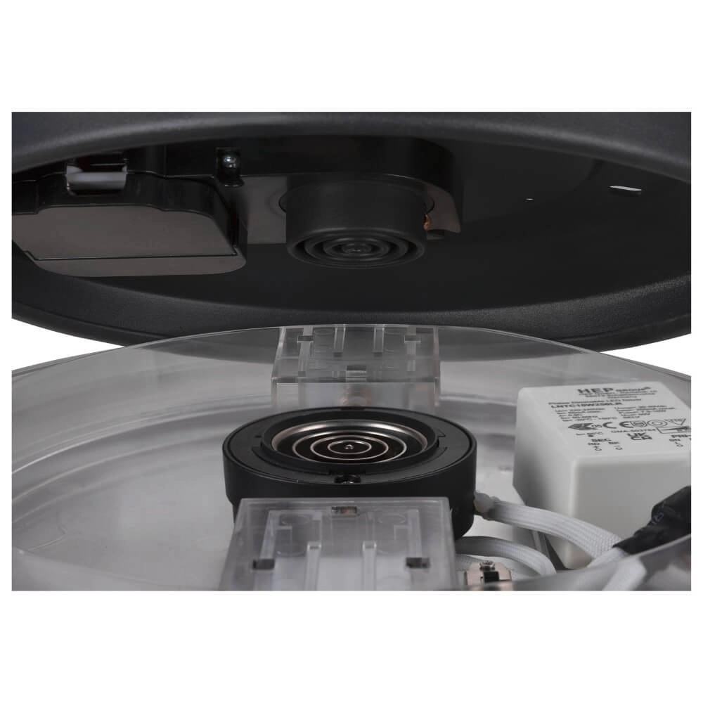 Ceiling lamp / Pendant lamp Medo Pro 30 black - CCT - 70g - Ø 28cm SLV 4024163277013
