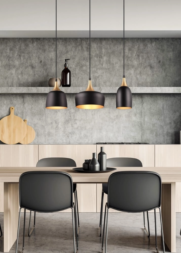 Design hanging lamp Chiraz black 3-light Trio 4017807566826