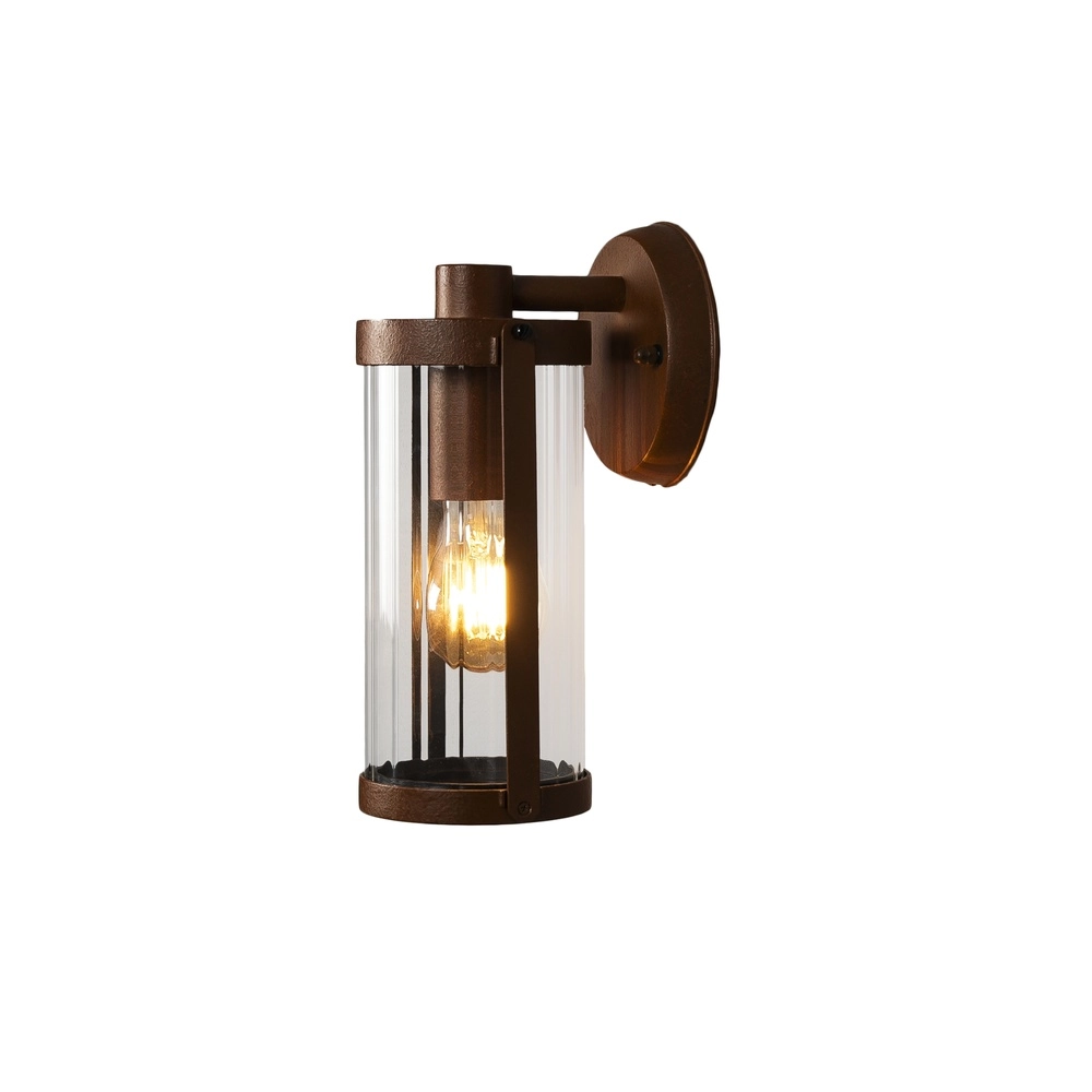 Design wall lamp Catania rust brown
