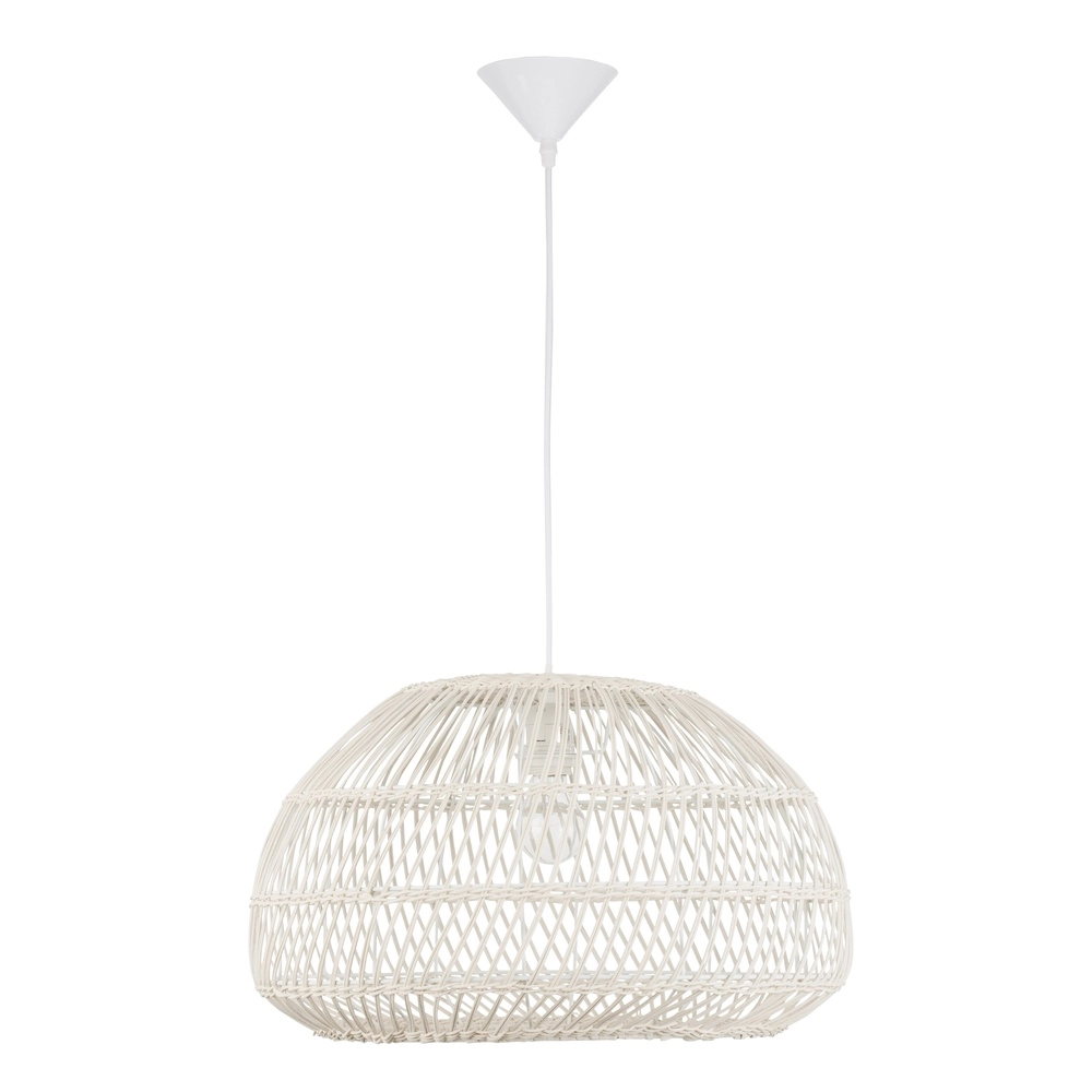 White pendant lamp Melody Ø 50.5cm Lyora 5212017416605