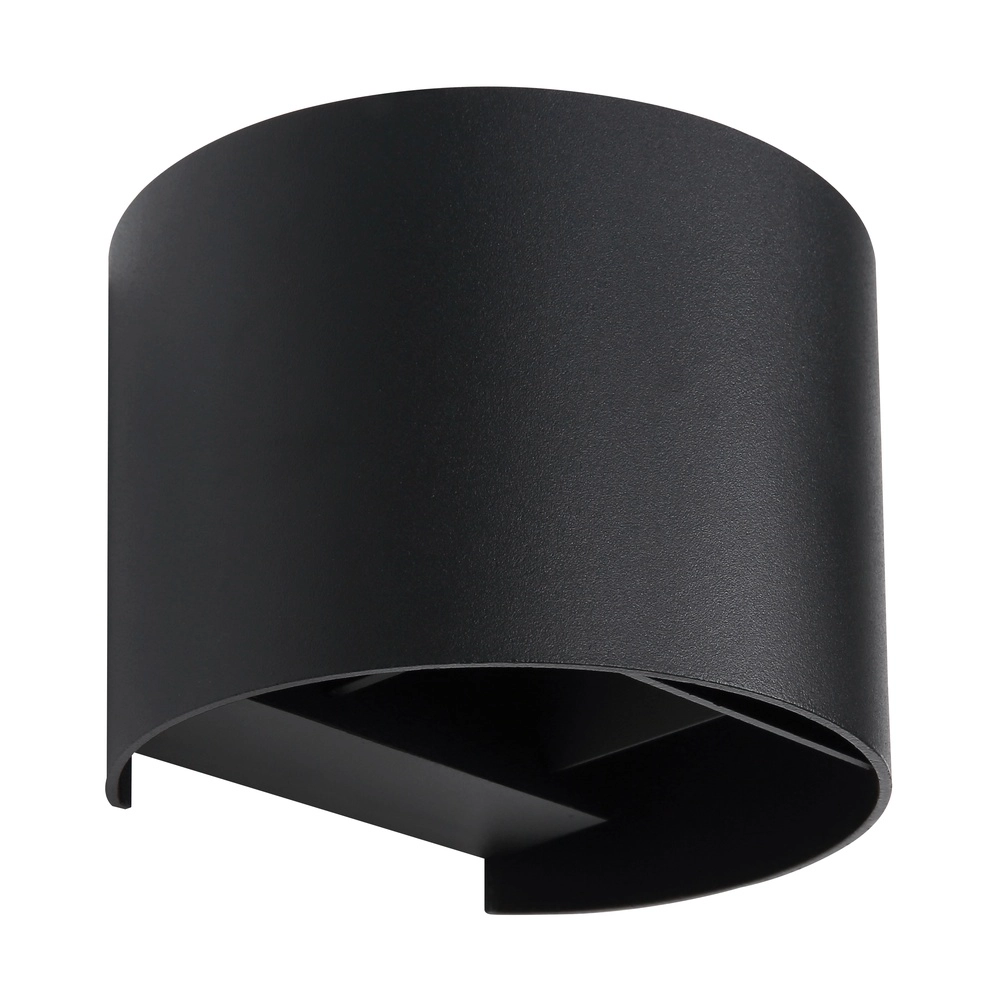 Surface-mounted spot Veronika Black up & down round Globo 9007371454037
