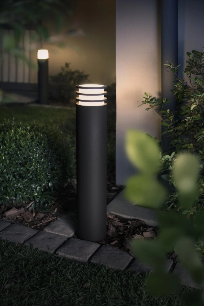 Garden lamp round Hue Lucca 77cm anthracite Philips 8718696166062