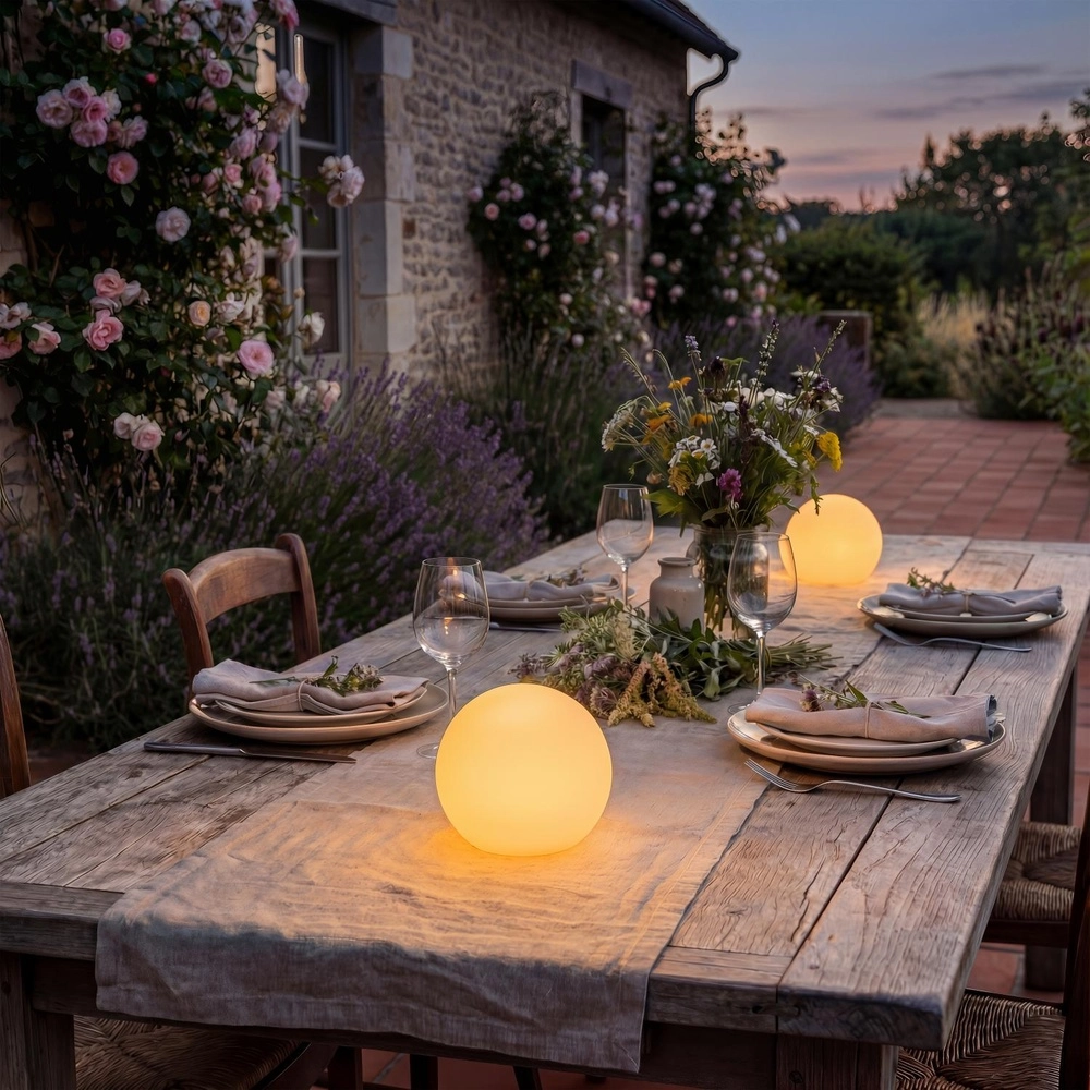 Rechargeable table lamp Pino M - white Lucide 5411212061645