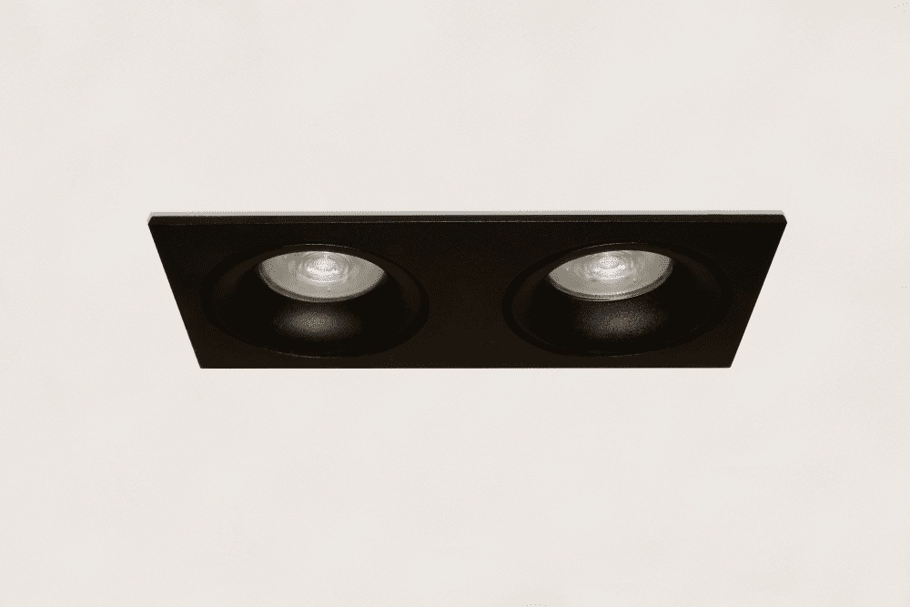 2-light recessed spot Alice black