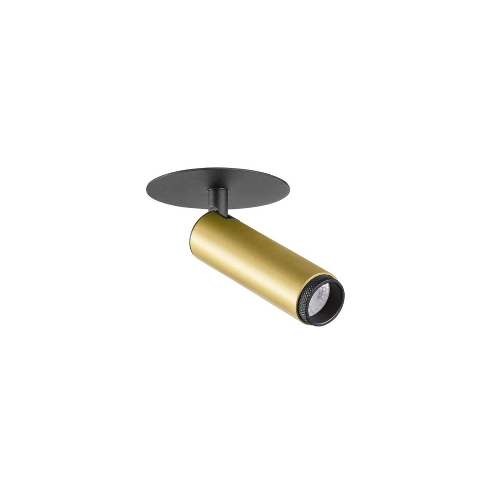 Recessed spotlight Grip! S gold with black 3000K SLV 4024163304771