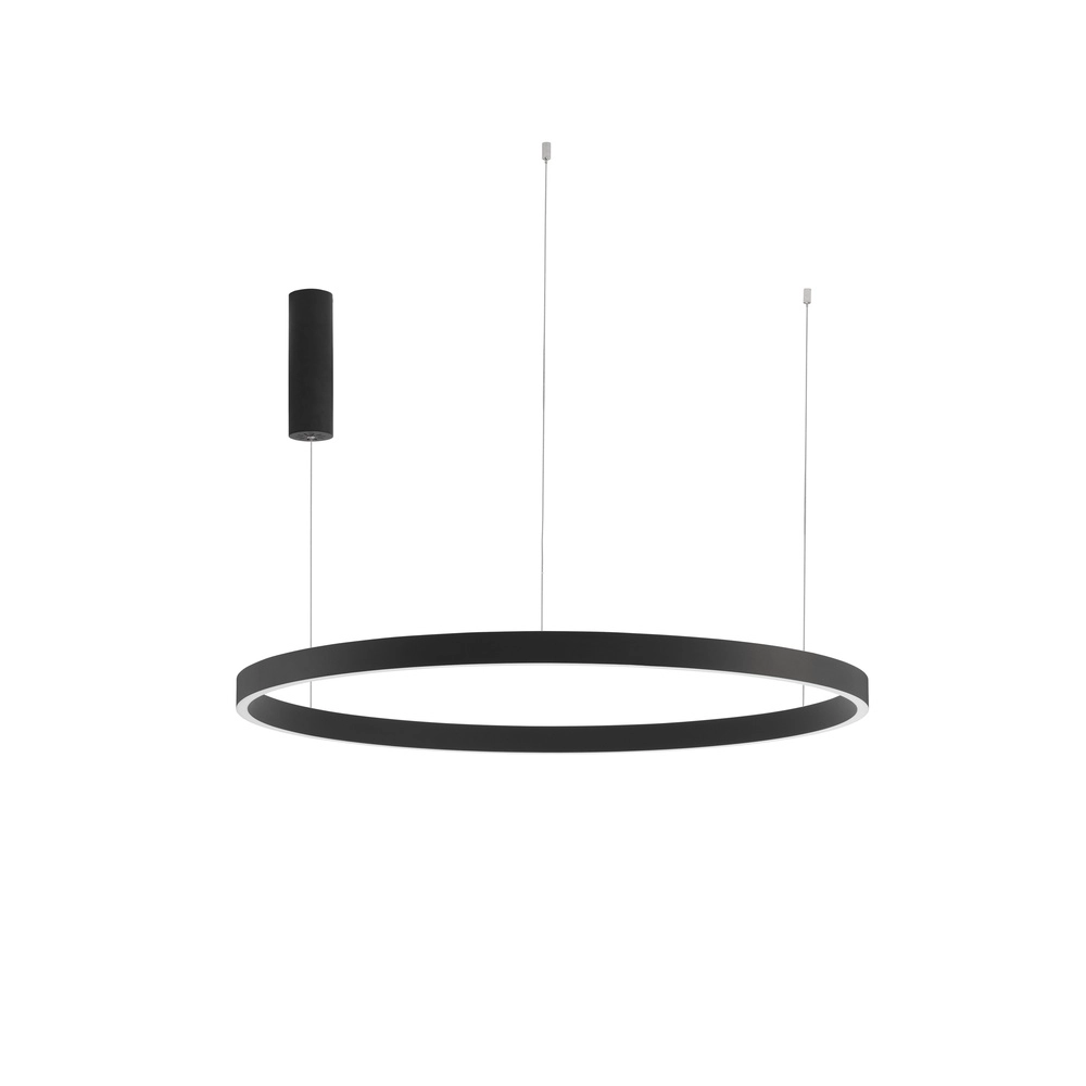 Black pendant lamp Elowen design Ø 98cm Lyora 5212017439130