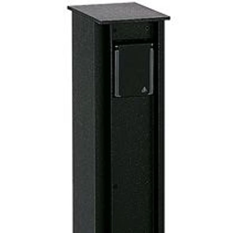 Garden socket Plugpole 2x 50cm black Albert 4007235621051