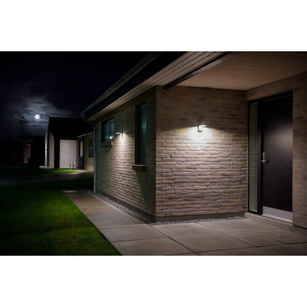 Solar wall lamp Rica black Nordlux 5704924004773