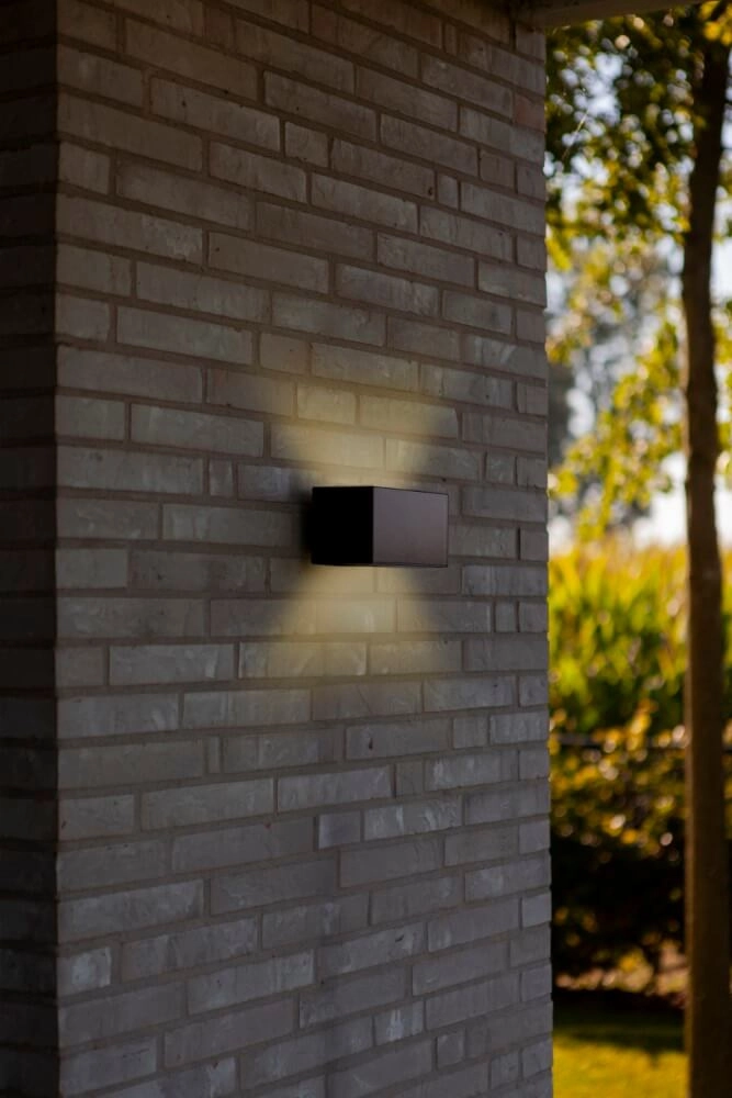 Solar wall lamp Inka anthracite Lutec 6939412015651