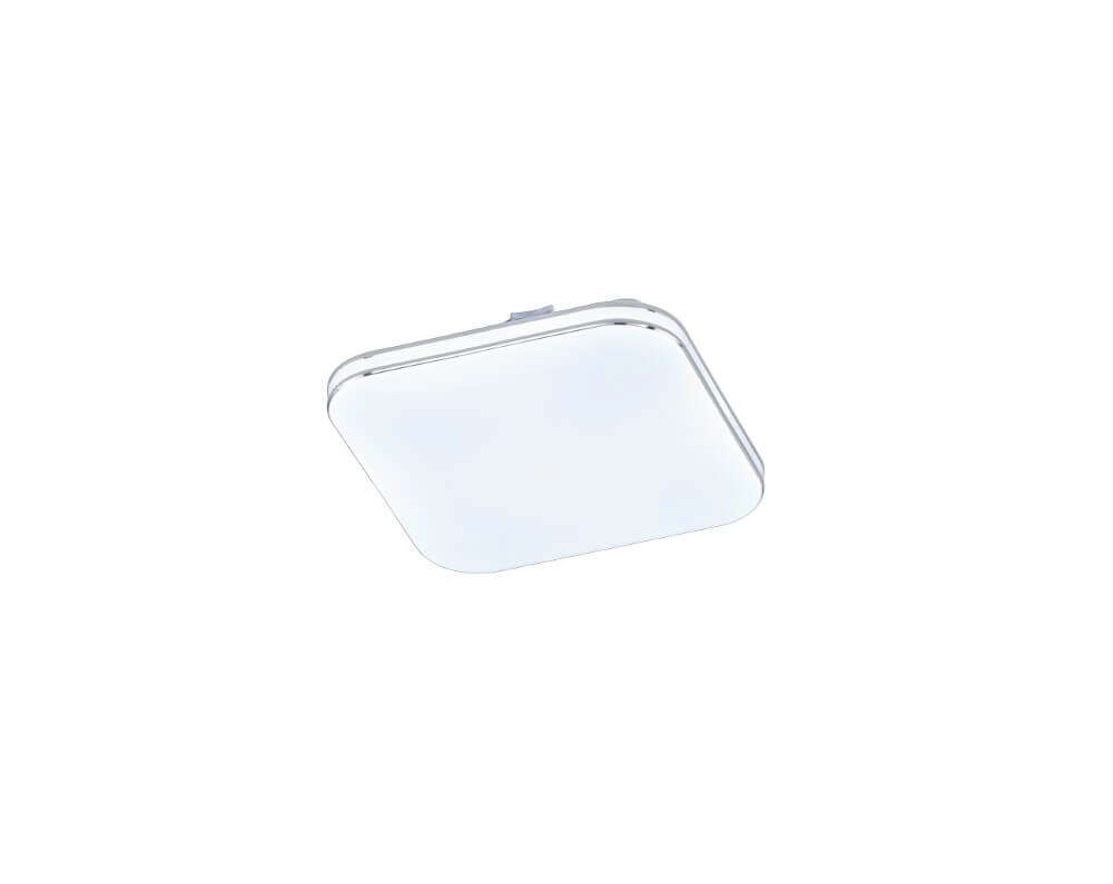Square LED ceiling light Porto 17cm