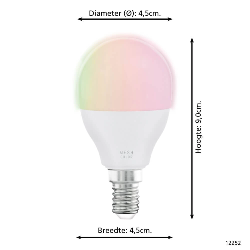 LED lamp bulb Zigbee - E14 - 4.9 watt - 2700-6500K - P45 Eglo 9002759122522