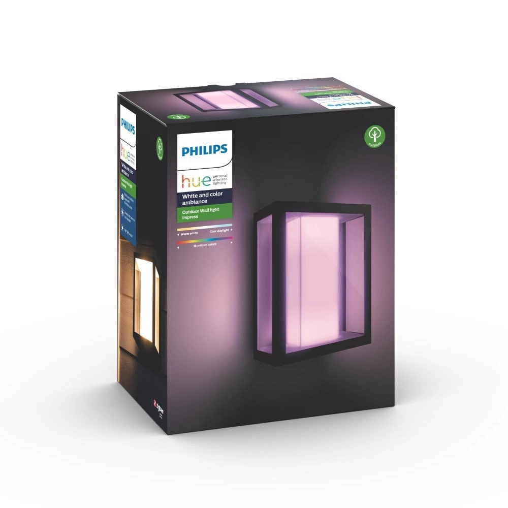 Outdoor lamp Hue Impress Showcase black Philips 8718696170496