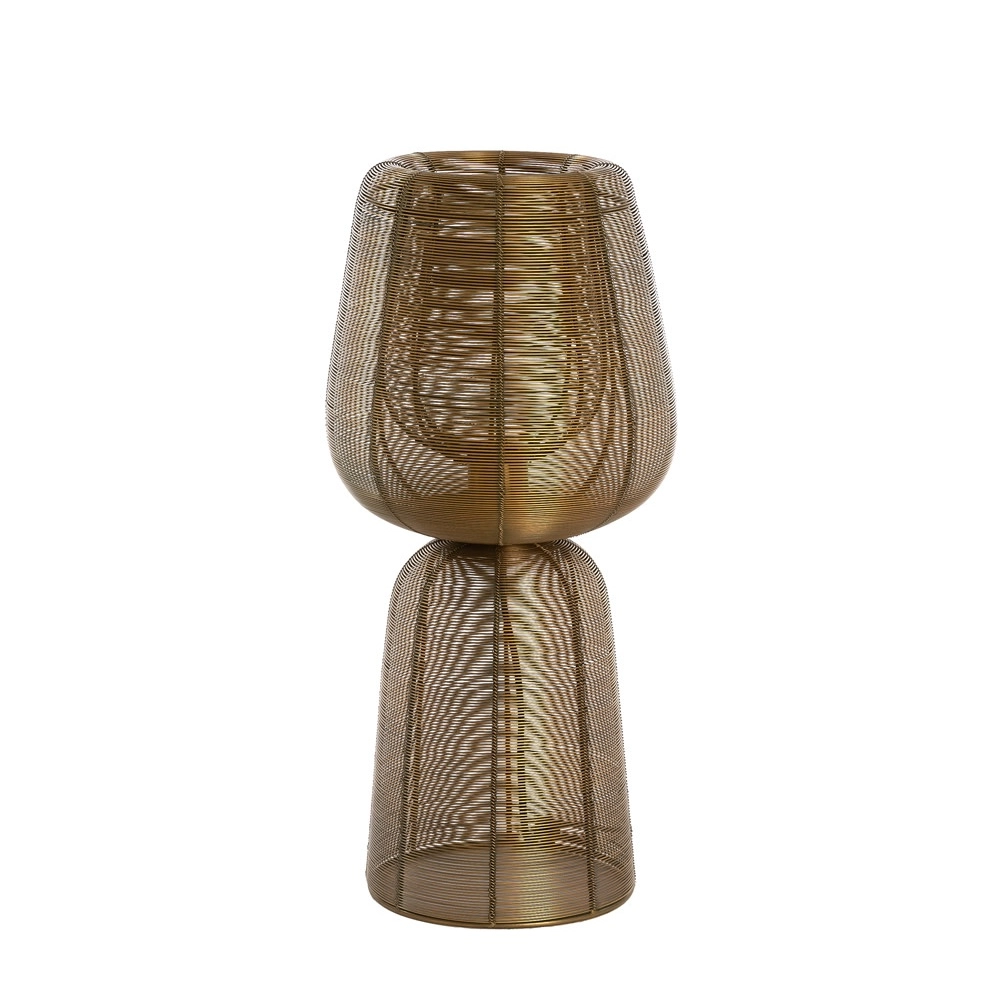 Table lamp Aboso copper bronze Ø 24cm Light & Living 8717807701581