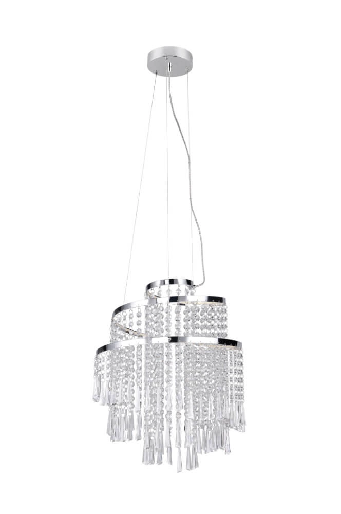 Chandelier Pomp Ø 38cm Trio 4017807600179