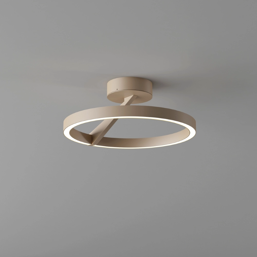 Design ceiling lamp Oregon Ø 33cm - Champagne Artdelight 8720701103825