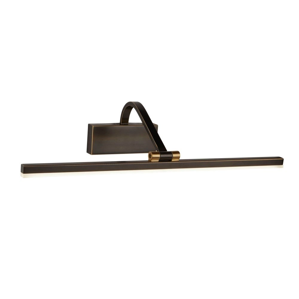 Picture lamp Picture 51cm black gold
