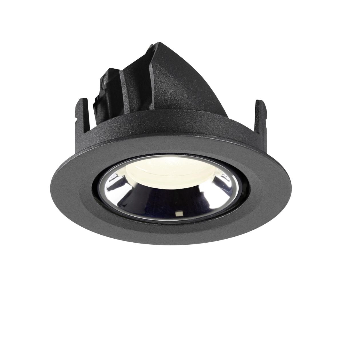 Recessed spotlight Numinos Gimble XS black/chrome 4000K - 20deg SLV 4024163306904