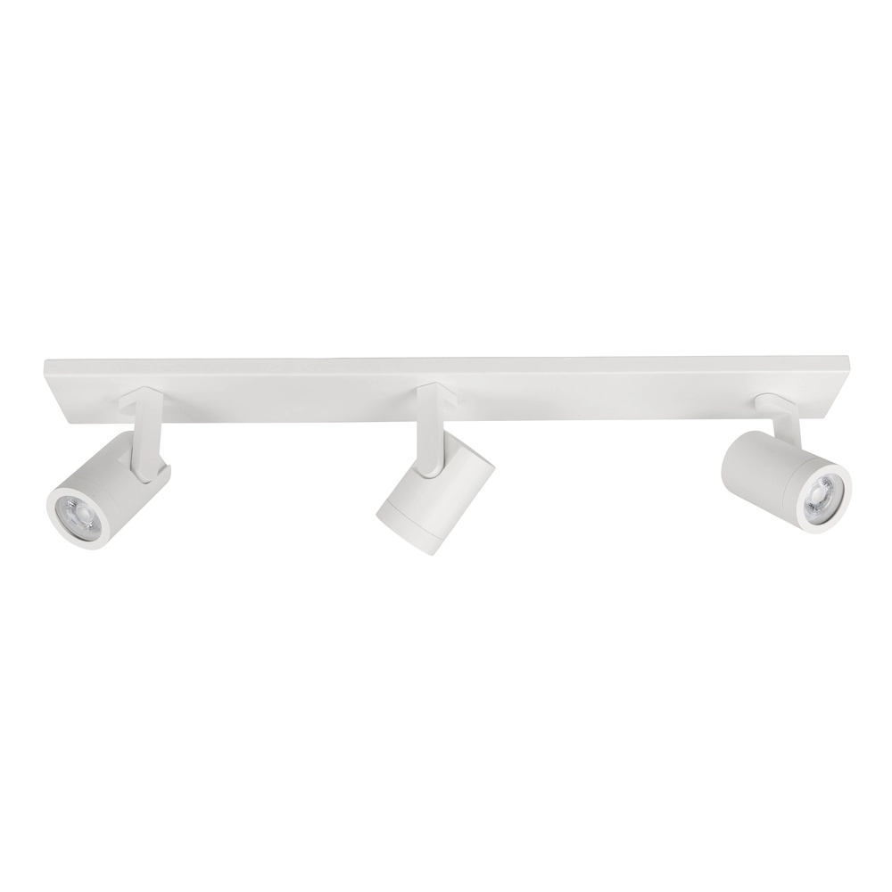 Surface-mounted spot Halo Spot White 3-light straight