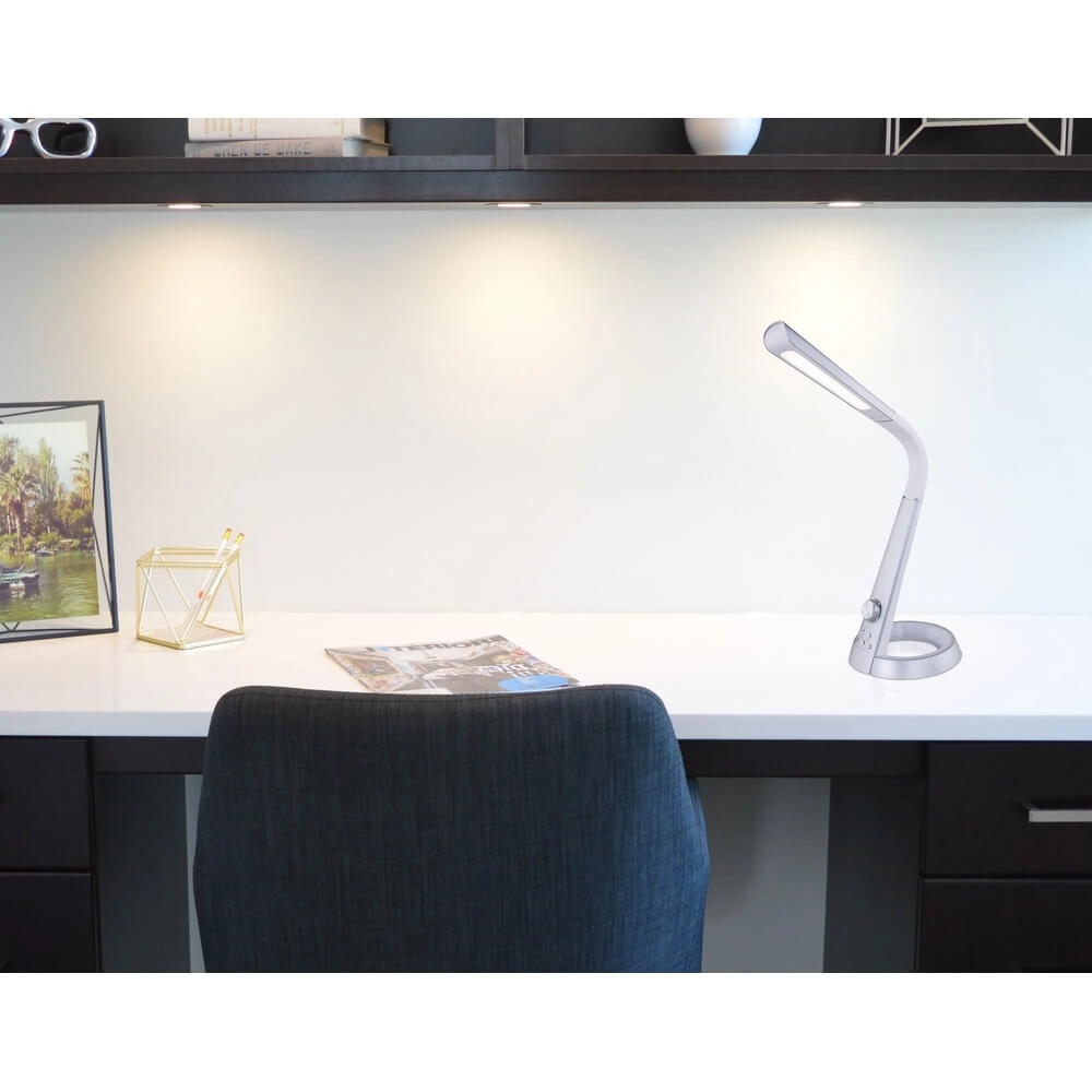 Desk lamp Mitti silver grey Globo 9007371384716