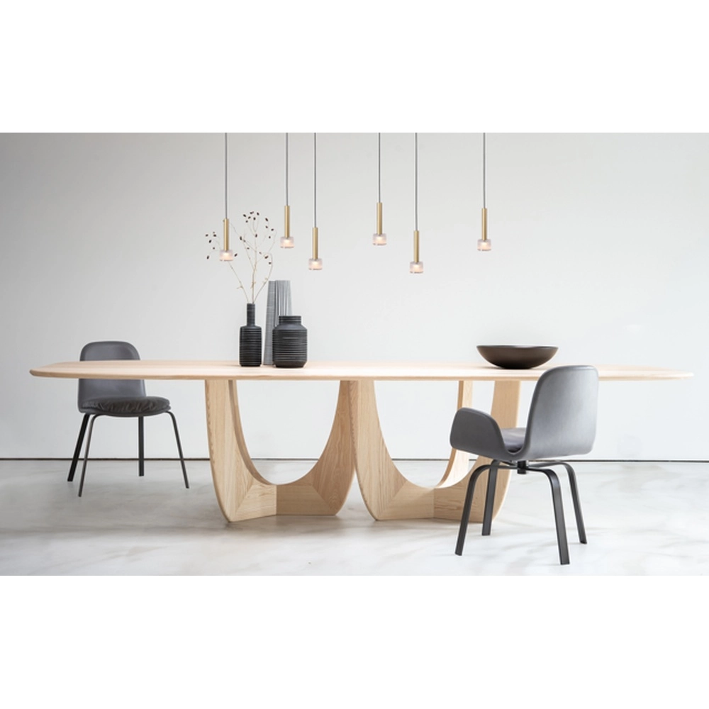 6-light pendant lamp Fabro LED - Matte Gold Masterlight 8718121335599