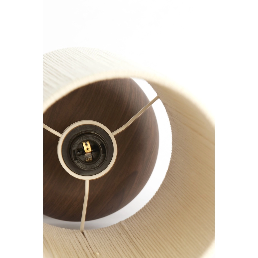 Table lamp Danialo 67.5cm - dark wood Light & Living 8717807815219