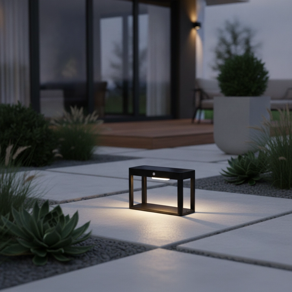 Solar lamp Berni S anthracite