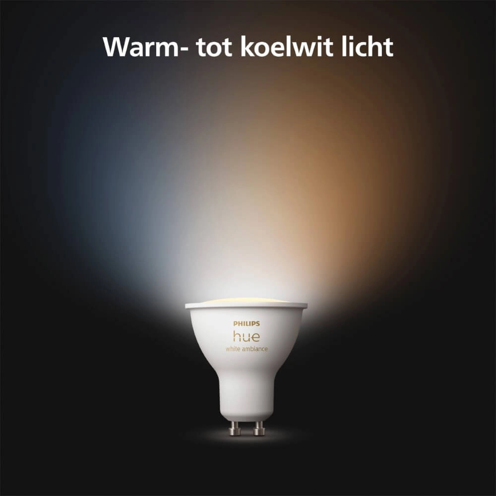 Light source Hue GU10 - 4,2W - White Ambiance Philips 8720169229976