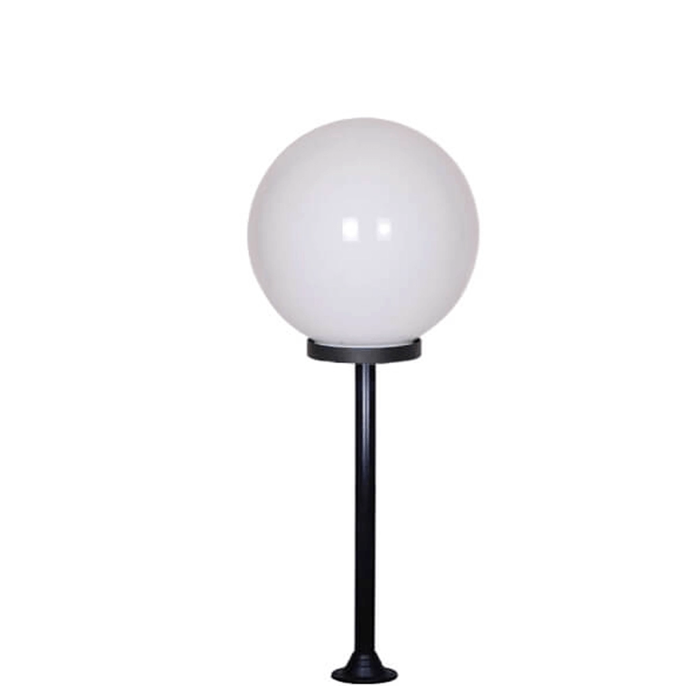 Globe lamp Bolano 101cm. Standing Opal