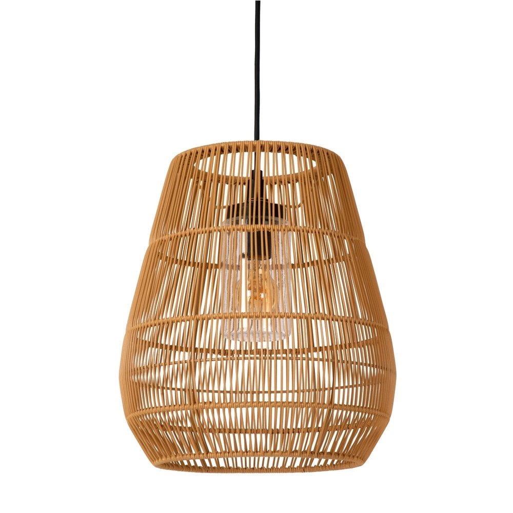 Pendant lamp Nerida rattan IP44 - Ø 35cm