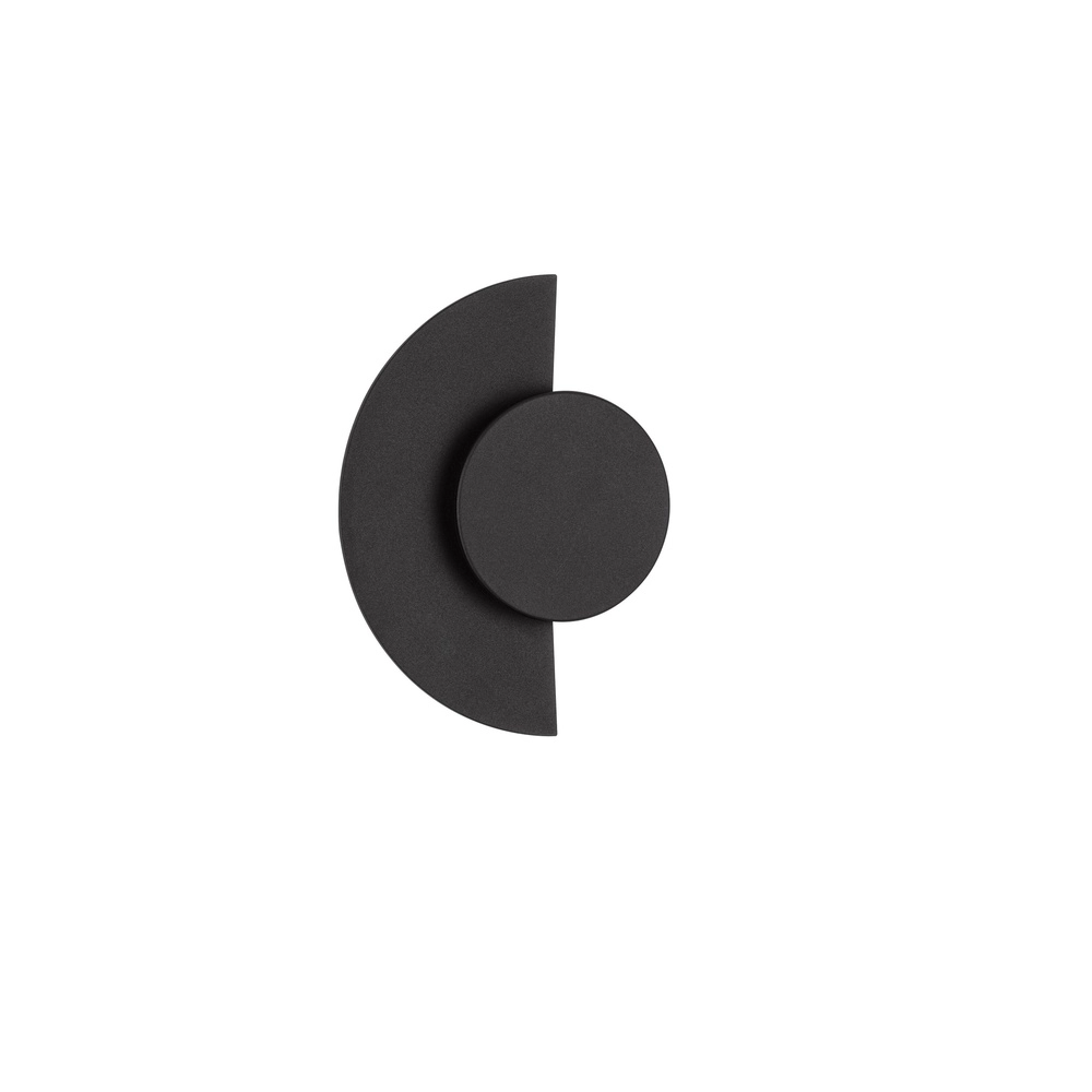 Modern wall lamp Gloo black - 3000K Lyora 5212017497253