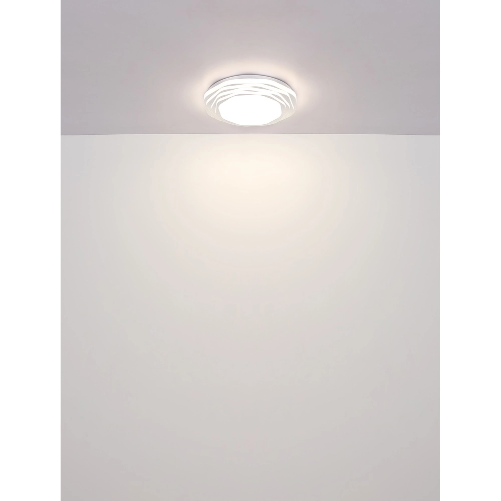 Design ceiling lamp Flordelis white Ø 38cm Globo 9007371507702