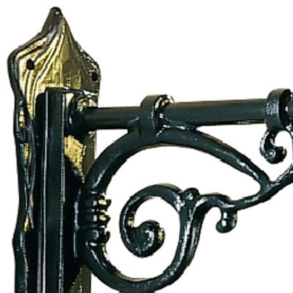 Nostalgic wall support Edam black KS Verlichting 8714732570541