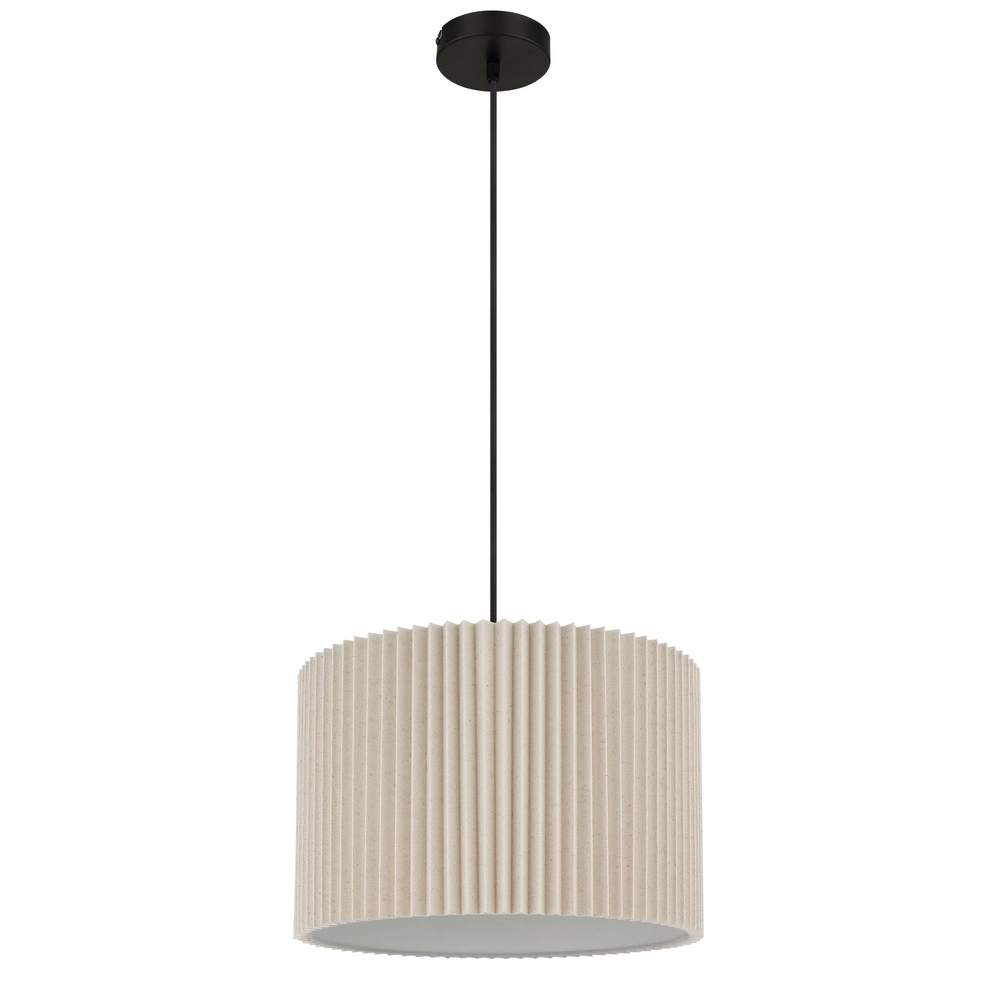 Pendant lamp Page Ø 38cm white with black Globo 9007371533596