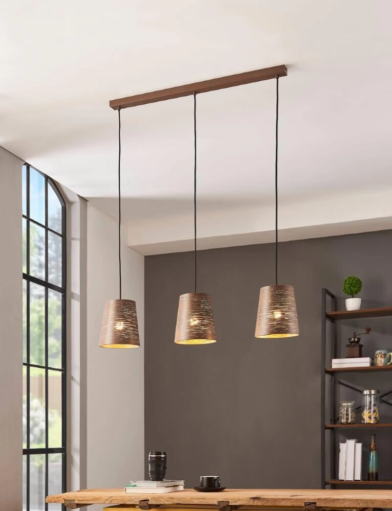 Dining table lamp Segezia 3-light Eglo 9002759994389