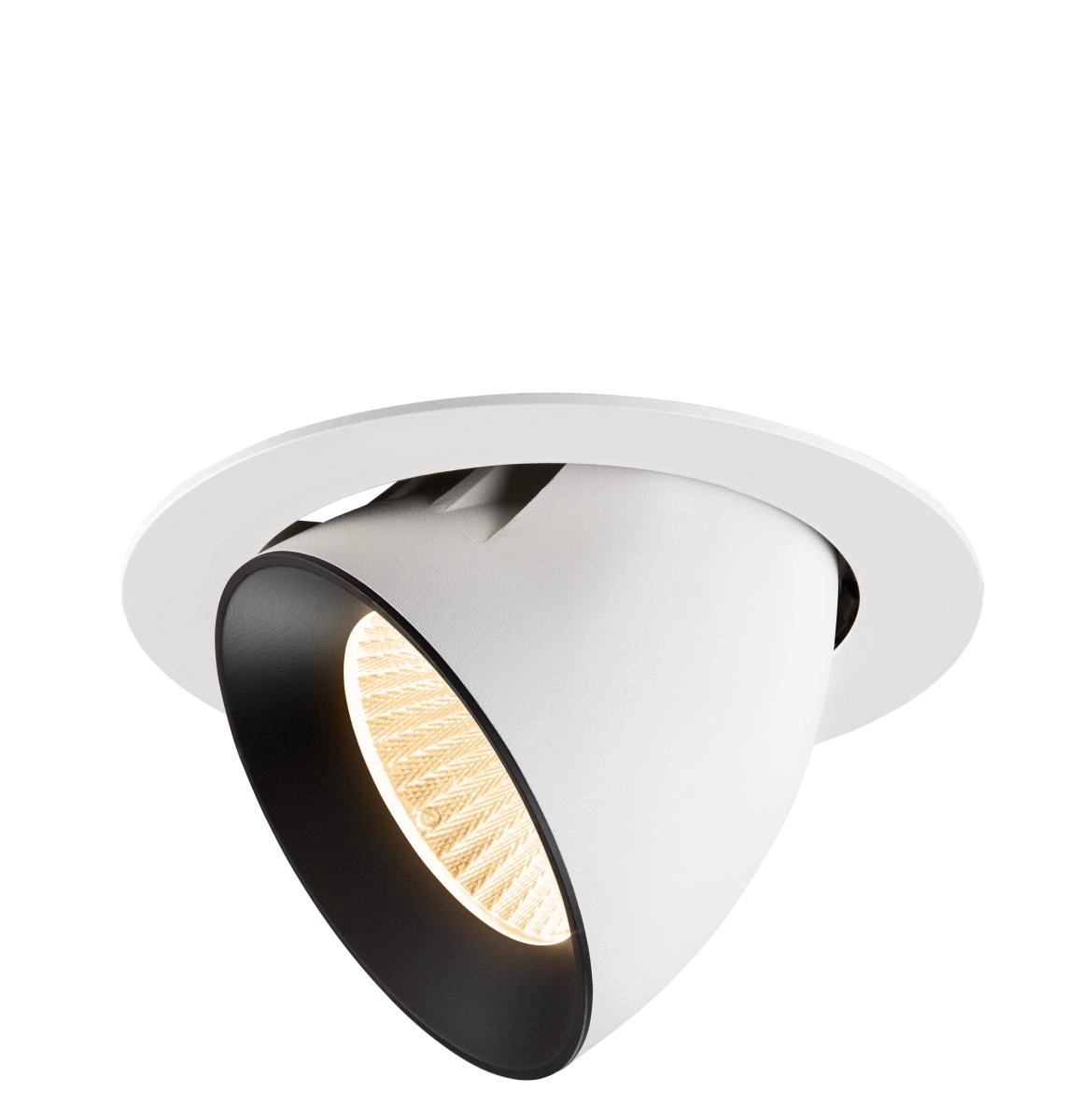 Recessed spotlight Numinos Gimble XL white/black 2700K - 40deg