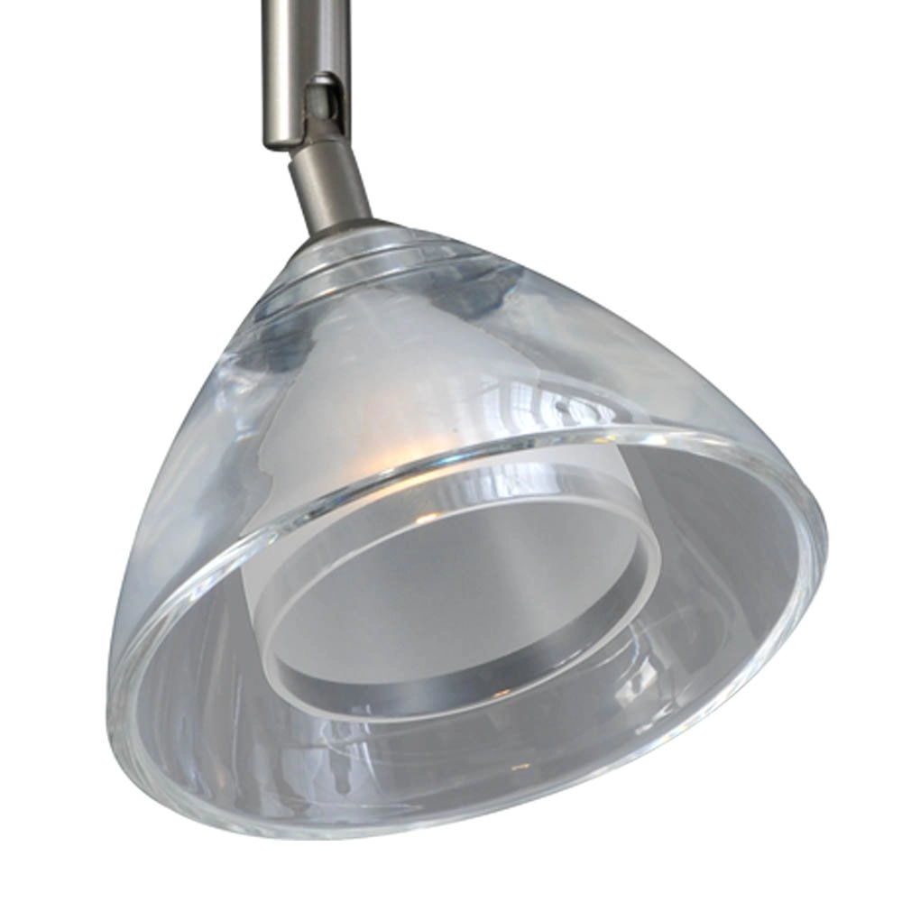 LED flush ceiling light Caterina LED Beam 2-light metal gray Masterlight 8718121210742