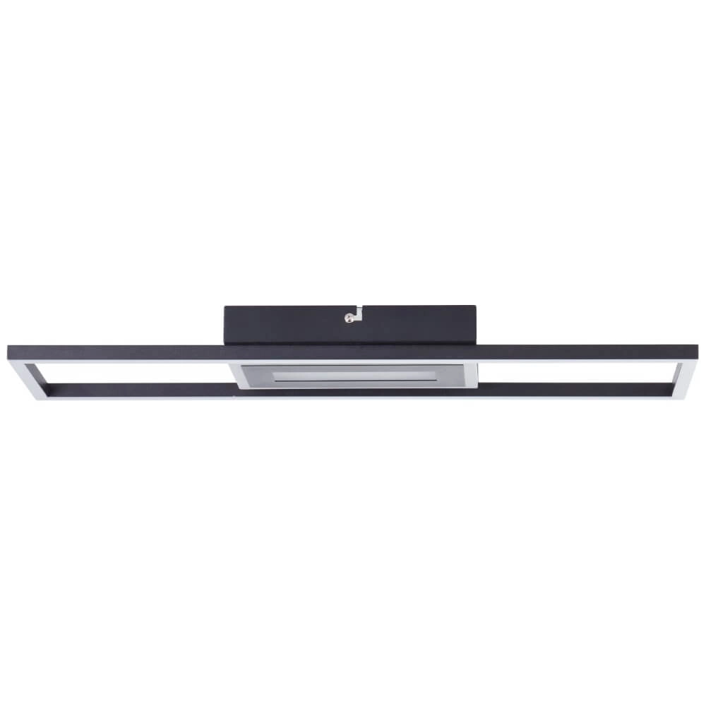 Ceiling lamp Besson Rectangular Black