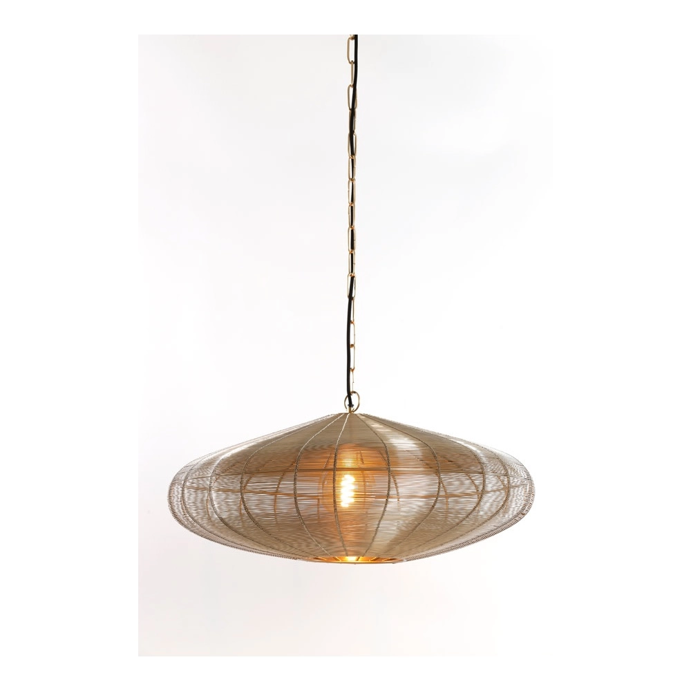 Pendant lamp Bahoto gold Ø 60cm Light & Living 8717807706821