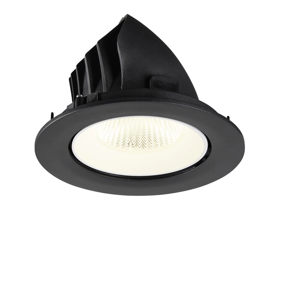 Recessed spotlight Numinos Gimble L black/white 4000K - 40deg SLV 4024163310116