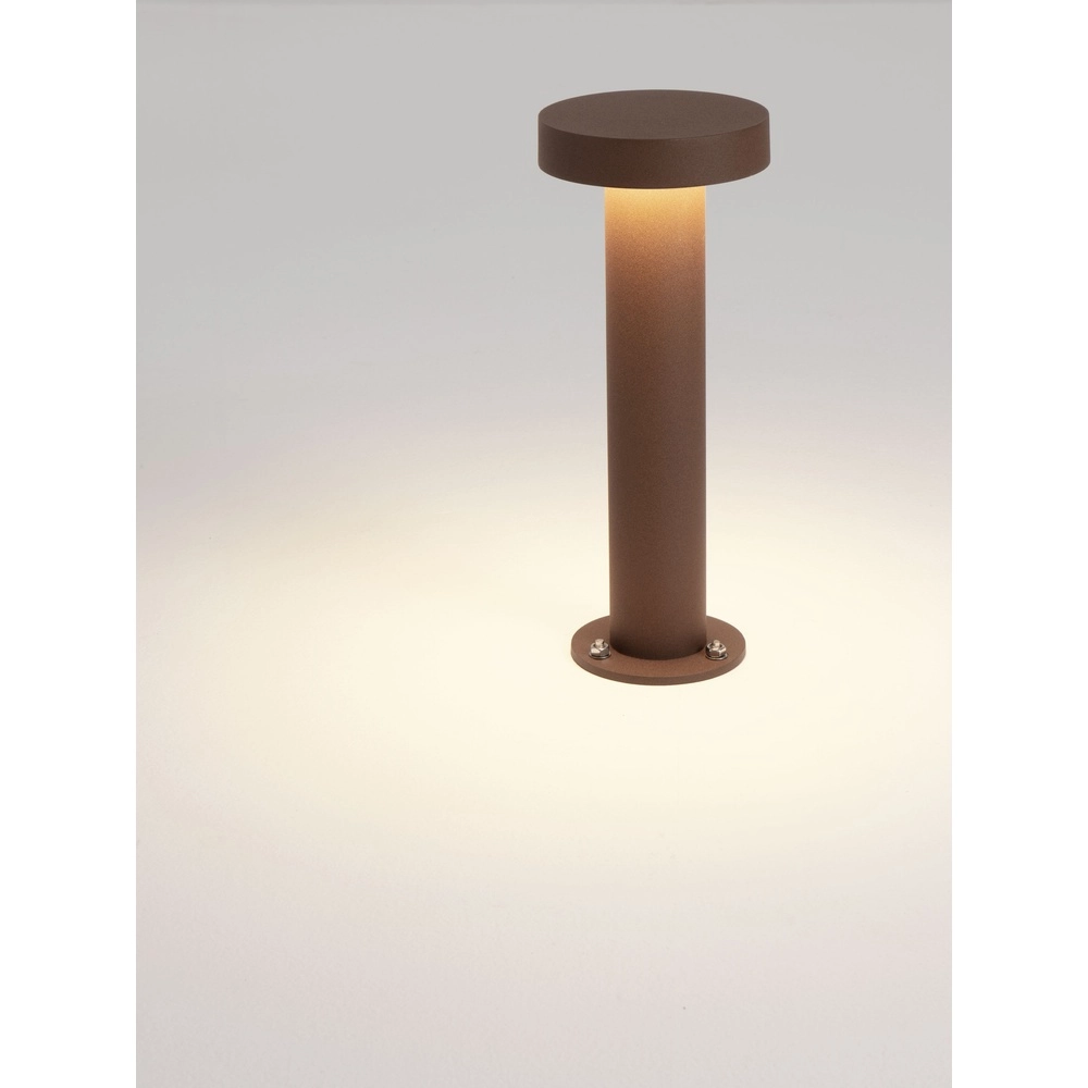 Desing garden lamp Gong rust brown 30cm - 2700K Lyora 5212017496201