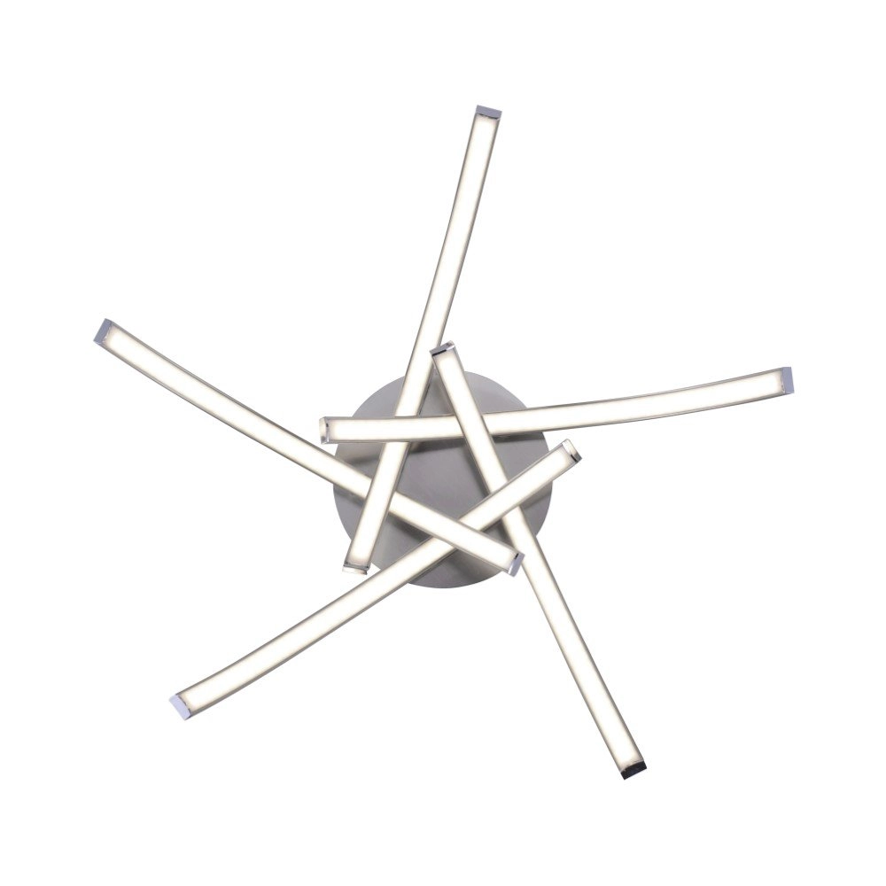 LED ceiling lamp Valerie Ø 47cm Just Light 4043689953973