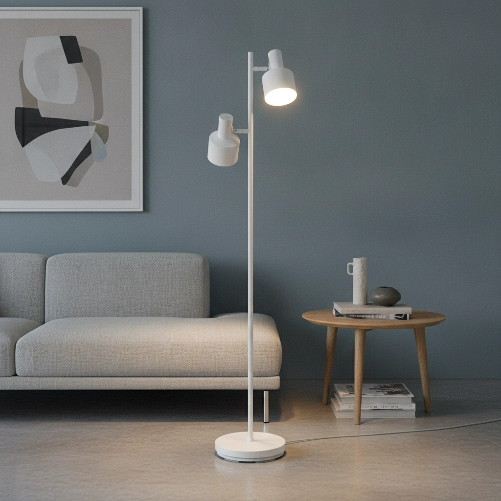 2-light floor lamp Twinkle white